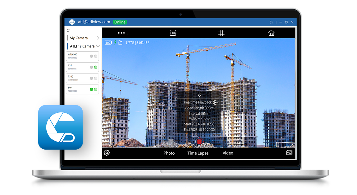 ATLI Desk 客户端界面示意图